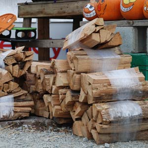 oak firewood bundles